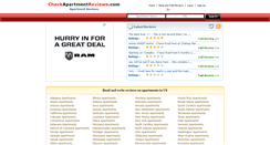 Desktop Screenshot of checkapartmentreviews.com